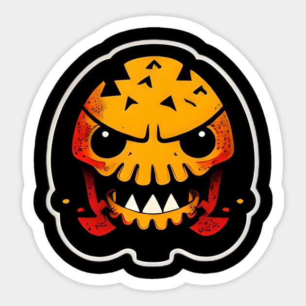 Scary Animal Sticker by Gameshirts